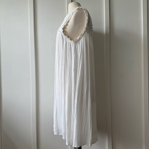 Joei and i White Midi Dress Size‎ Large - Picture 5 of 12